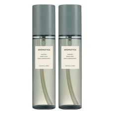 AROMATICA Inspirit 身體噴霧羅勒和佛手柑, 2個, 120ml