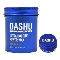 DASHU 他抒 Ultra Holding Power Wax男性專用髮蠟 Set - 超強定型, 清甜椰子香, 含水解膠原蛋白, 小麥蛋白, 115ml, 1組