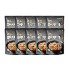 교동식품 콩비지찌개, 500g, 10팩