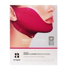 Avajar 完美V臉拉提面膜 Premium Plus Mask, 從頸部到臉頰全方位護理, 5片, 1盒