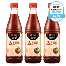 청정원순창 초고추장, 1kg, 3개