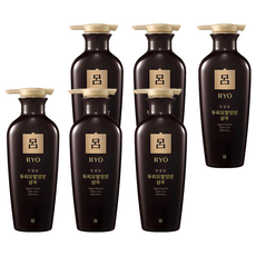 RYO 呂 真蔘寶頂級人蔘洗髮精 中乾性髮質用, 400ml, 6瓶