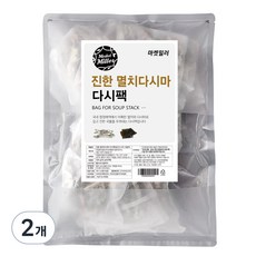 마켓밀러 진한 멸치다시마 다시팩 20p, 320g, 2개