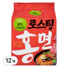 풀무원 자연은 맛있다 홍면 435.2g, 12개