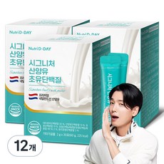 뉴트리디데이 시그니처 산양유 초유단백질, 60g, 12개
