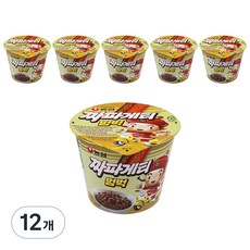 농심 짜파게티 범벅 미니 컵라면 70g