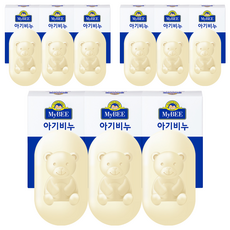 MyBEE 嬰兒沐浴皂, 100g, 9個