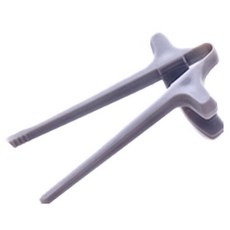 手指零食夾 Set 20個, 灰色, 塑膠材質