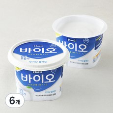 매일바이오 무가당 플레인, 450g, 1개입, 6개 450g, 6개