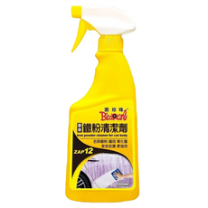 黑珍珠 ZAP12 車身鐵粉清洗劑，去除鐵粉繡斑氧化層，紫色反應更強效，500ml, 1瓶