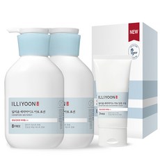 일리윤 세라마이드 아토 로션 350ml x 2p + 집중 크림 75ml 세트, 1세트