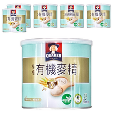 QUAKER 桂格 有機麥精 4個月以上適用, 300g, 6罐
