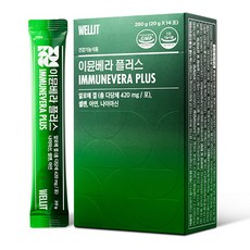 WELLIT 蘆薈果凍條Plus隨身包, 20g, 14條