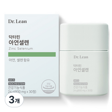 닥터린 아연셀렌 24g, 30정, 3개