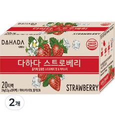 다하다 스트로베리, 1.2g, 20개입, 2개