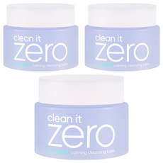 BANILA CO 芭妮蘭 Clean It Zero零感肌積雪草舒敏卸妝膏, 3罐, 100ml