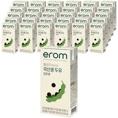 이롬 황성주 박사의 국산콩 두유 검은콩, 190ml, 80개