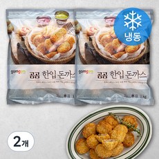 곰곰 한입 돈까스 (냉동), 1kg, 2개