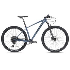 프로텍스 카본 덕웨이S12 스램 sx eagle 12단 MTB 산악 자전거 45cm 반조립, 17.5, 완조립배송(전국용달직송), 블루, 175cm