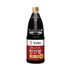 청정원 두번달여 더 진한 진간장골드, 1.7L, 1개
