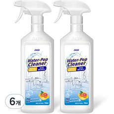 DASH 워터팝 물때 클리너, 750ml, 6개