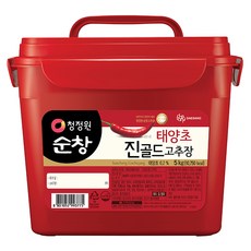 청정원순창 태양초 진골드고추장, 5kg, 1개