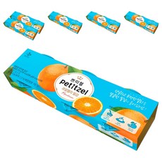 쁘띠첼 과일젤리 밀감, 90g, 18개