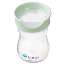b.box PP學飲杯,莫蘭迪綠,240ml,寶寶學飲好幫手,安全材質,時尚配色, 1個