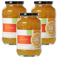 초록원 꿀유자차, 1kg, 1개입, 3개 1kg, 3개, 3개