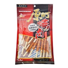 原町 狗零食 牛皮骨捲肉 (小), 低溫烘焙 營養不流失, 低脂肪, 無添加防腐劑, 新鮮雞肉 牛皮骨, 台灣產, 110g, 1包