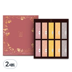 화과방 프리미엄 양갱 10p + 쇼핑백 세트, 2세트, 100g