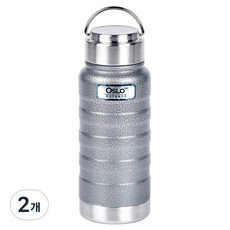 오슬로 아웃백 텀블러, 그레이, 500ml, 2개