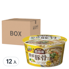 金車 高頓粥 濃郁豚骨風味 12入, 63g