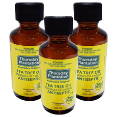 Thursday Plantation 星期四農莊 茶樹精油100%, 100ml, 3瓶