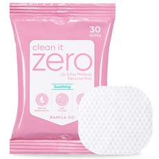 바닐라코 클린 잇 제로 수딩 립앤아이 리무버 패드 30p, 1개, 60g