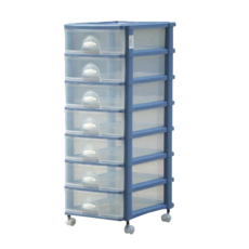 KEYWAY 聯府 經典文書櫃 附輪 355 x 275 x 727mm 35L, DG-007, 7層