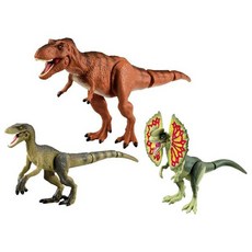 TAKARA TOMY 侏羅紀世界30周年紀念套組，經典恐龍模型，重現電影場景，激發無限想像力, 1組