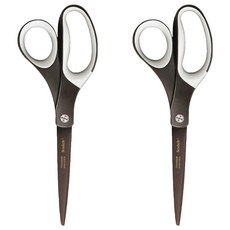 3M Scotch 3M 優質鈦剪刀 20.3cm, 棕色+白色, 2個