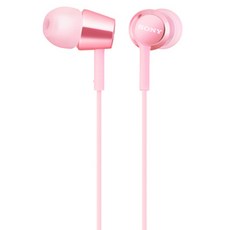 소니 컬러풀 사운드 이어폰 MDR-EX155AP 라이트 핑크