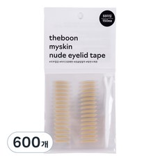 더분 마이스킨 누드 단면 쌍커풀 테이프 150매, 600개, 누드SS타입