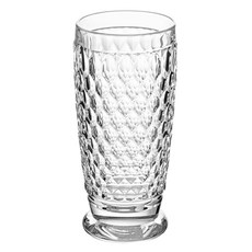 Villeroy&Boch 菱格壓紋啤酒杯 白色, 1個