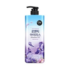 온더바디 플라워 약산성 퍼퓸 바디워시 아이리스향, 900g, 1개 - 클린애플블로썸