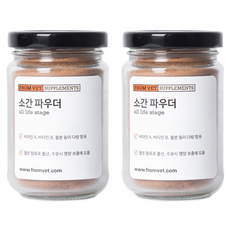 프롬벳 반려동물 소간 파우더 영양제, 눈물개선/눈건강, 100g, 2개 소간, 2개
