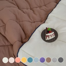 그래이불 국내 제조 롤링팝 워싱 리버서블 차렵이불 세트