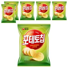 포테토칩 오리지널, 60g, 6개