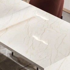 大理石 防水自黏壁紙, C161, 40 x 100cm, 檯面美化, PVC材質, 檀絲米白