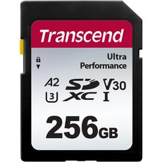 트랜센드 Ultra Performance SDXC 메모리카드 340S, 256GB