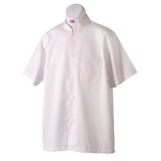 佰潔 廚師衣短袖單排 XL 舒適透氣 廚房工作服, 1件