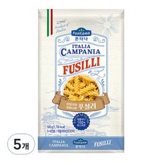 폰타나 이탈리아 캄파니아 푸실리, 5개, 500g