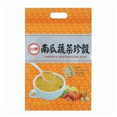 台糖 南瓜蔬菜珍穀, 素食, 22公克 x 12包, 264g, 1袋
